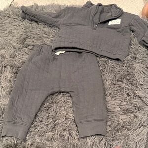 Gray Kids Bottoms Set